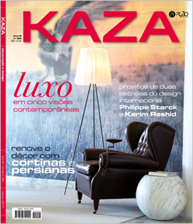 Anúncio da Revista Kaza destaca a Jardim na Abimad