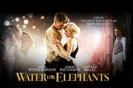 Sessão cinema: Água para Elefantes