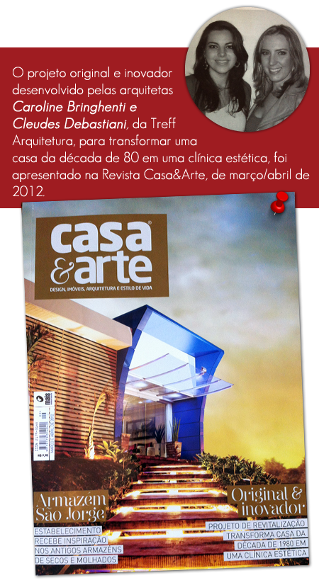 Poltrona Amarilis na Revista Casa&Arte